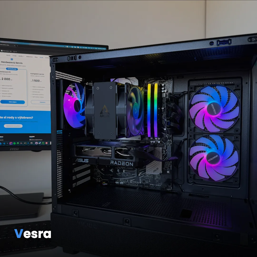Projekt Herní PC za 35 000 Kč